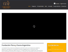 Tablet Screenshot of florayfaunaargentina.org